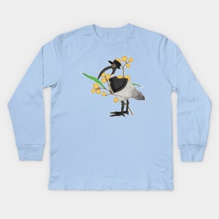 Aussie Halloween: Doctor Bin Chicken Kids Long Sleeve T-Shirt